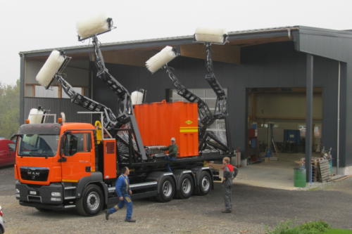 Colas - Vincent Bourguet - Hymexia / Camion de lavage de tunnel